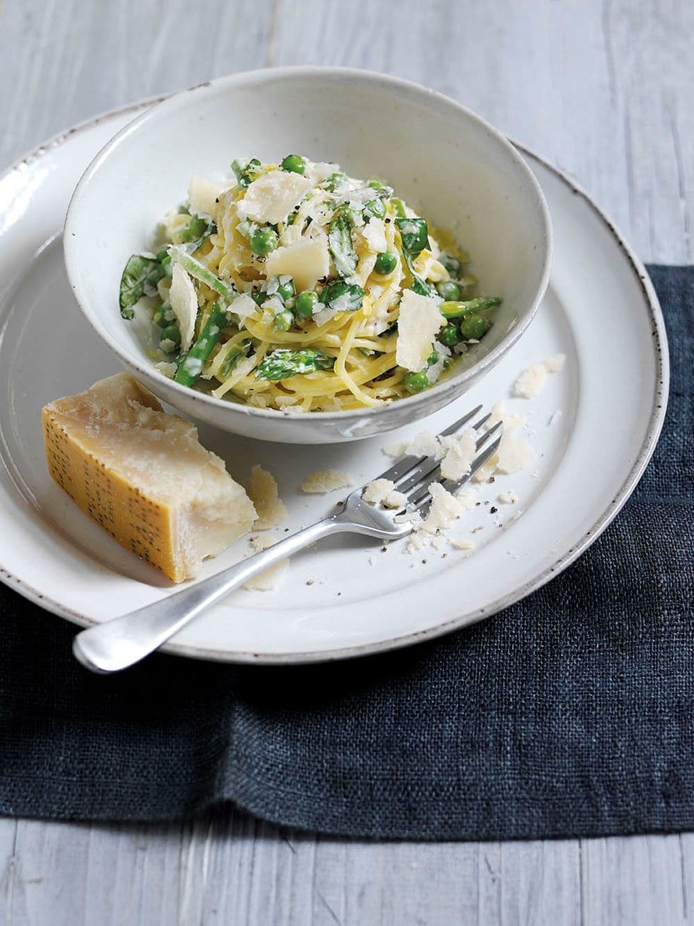 Parmigiano Reggiano pasta primavera